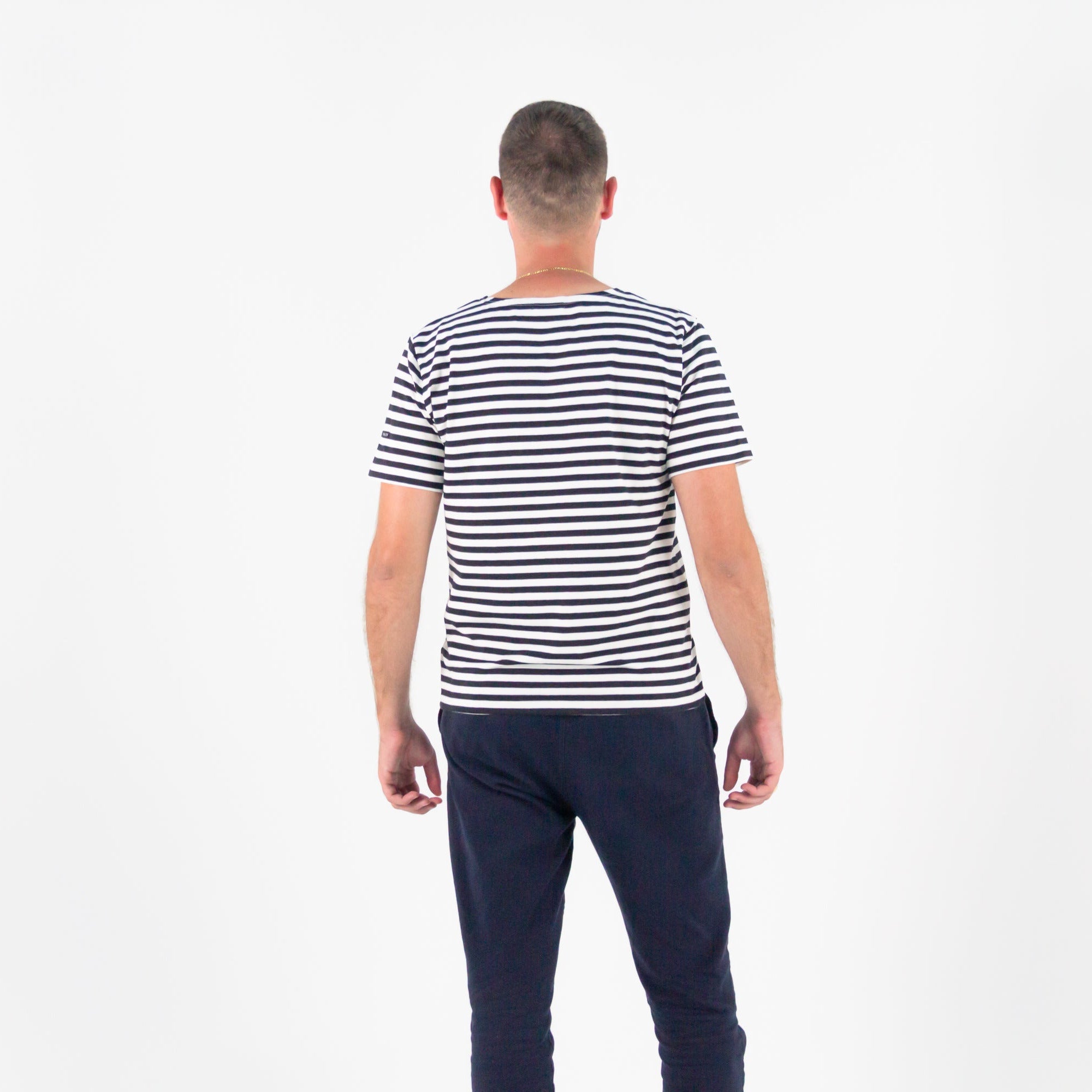 La Marinière 1858 manga corta - Hombre Blanco - Gauvain Paris