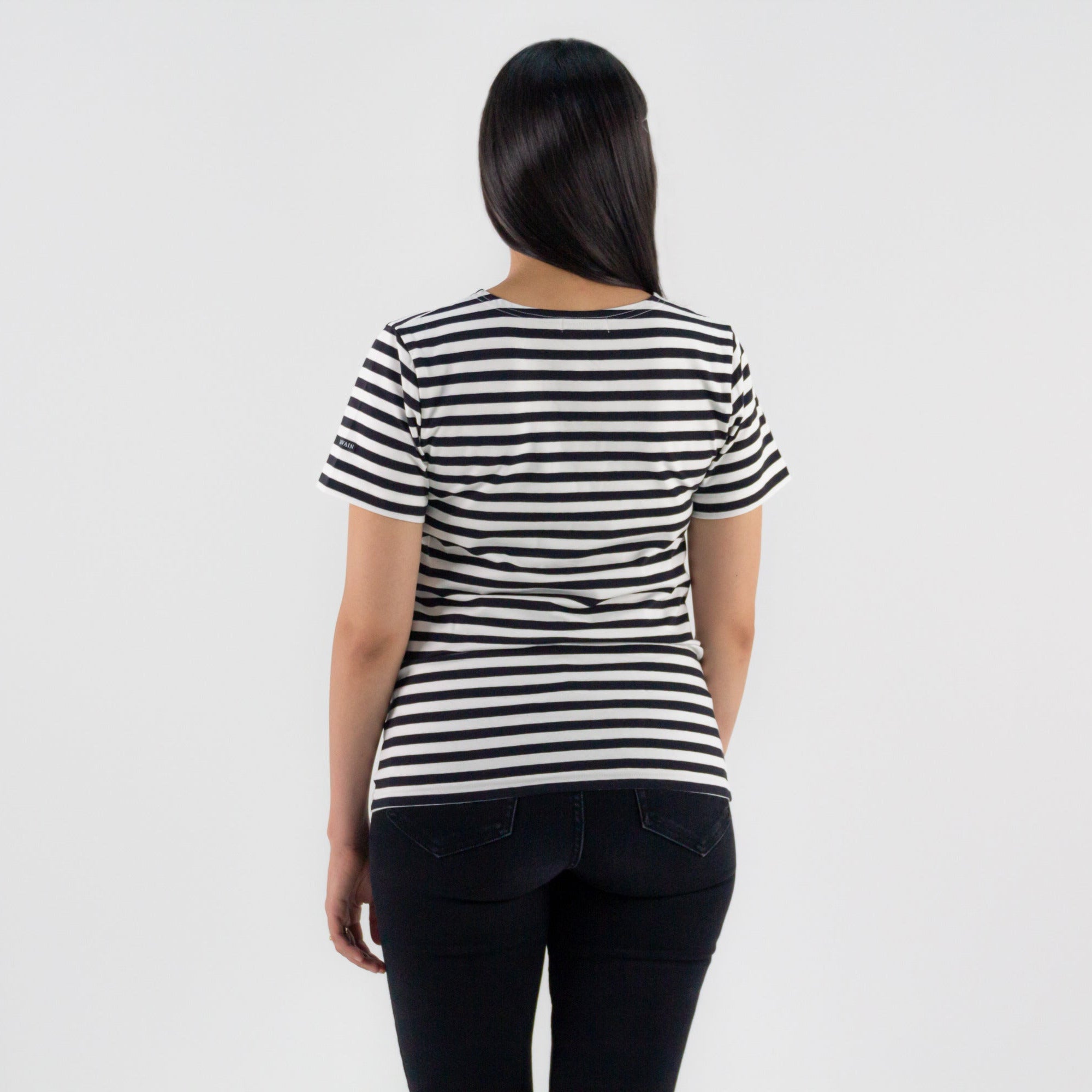 La Marinière 1858 manga corta - Mujer Blanco - Gauvain Paris