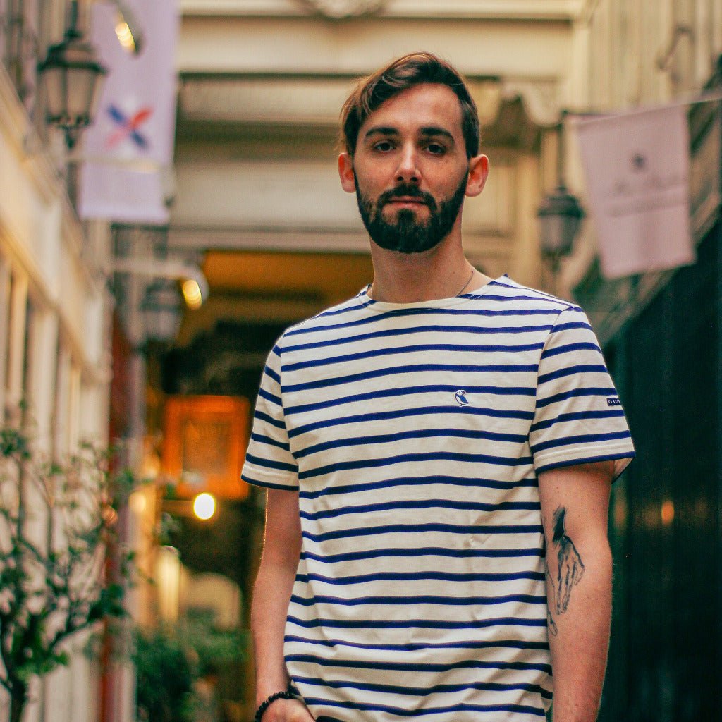 Marinera Original manga corta - Hombre Blanco - Gauvain Paris