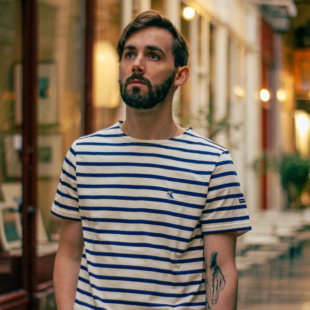 Marinera Original manga corta - Hombre Blanco - Gauvain Paris