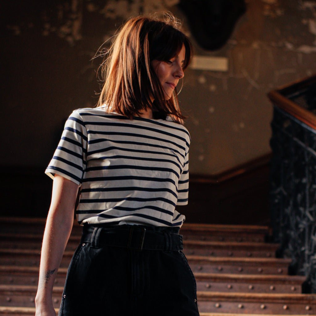 Marinera Original manga corta - Mujer Blanco - Gauvain Paris