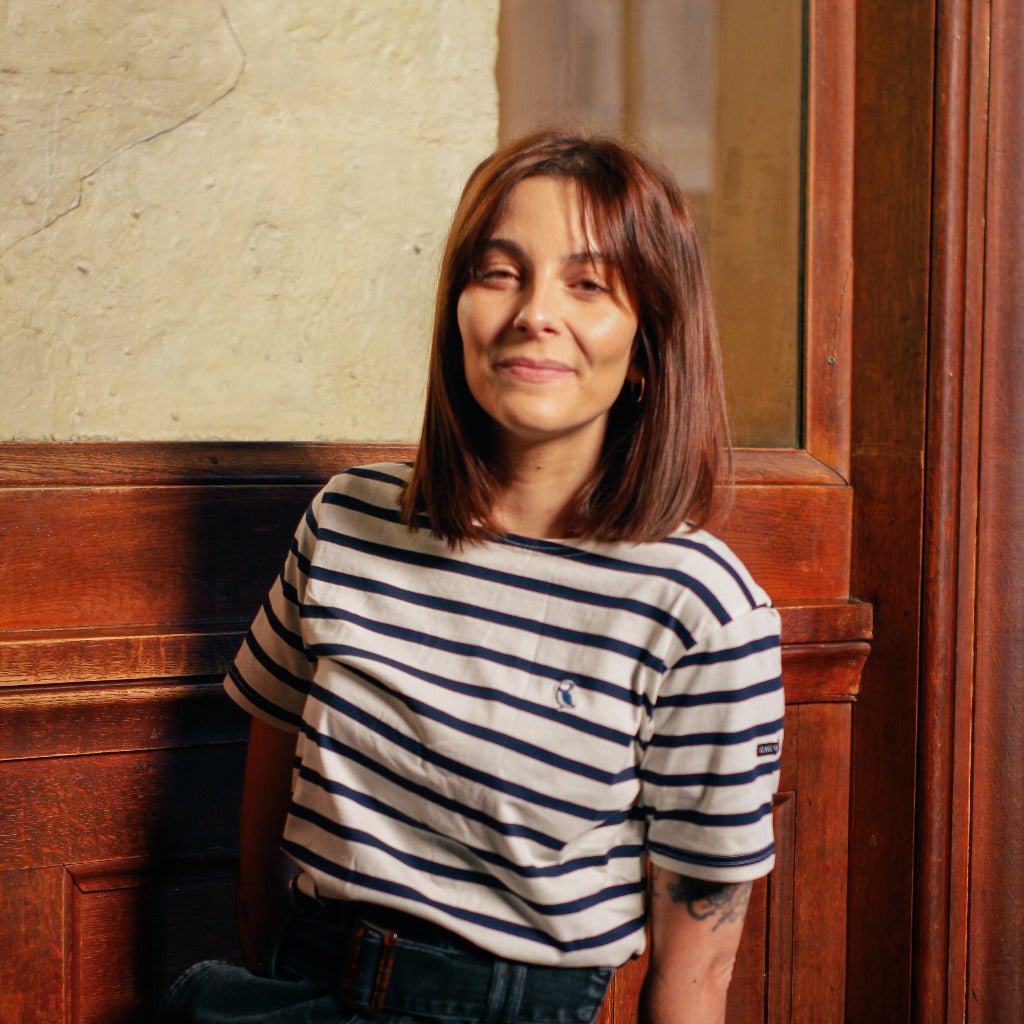 Marinera Original manga corta - Mujer Blanco - Gauvain Paris